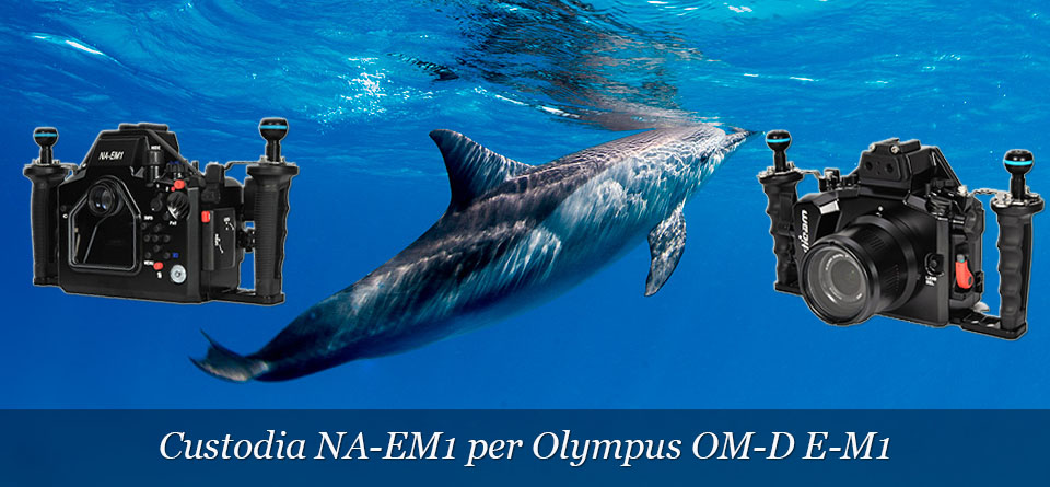 Custodia Nauticam per Olympus OM-D E-M1.